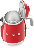 Smeg KLF05 Retro 50's Style Small Mini Kettle, 0.8L