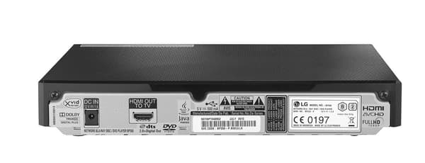 LG BP350 DVD Multiregion SMART Share Blu-Ray/DVD/CD Player