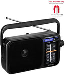 Panasonic RF-2400D Digital Portable Radio AM/FM - Free Gift RRP £5!