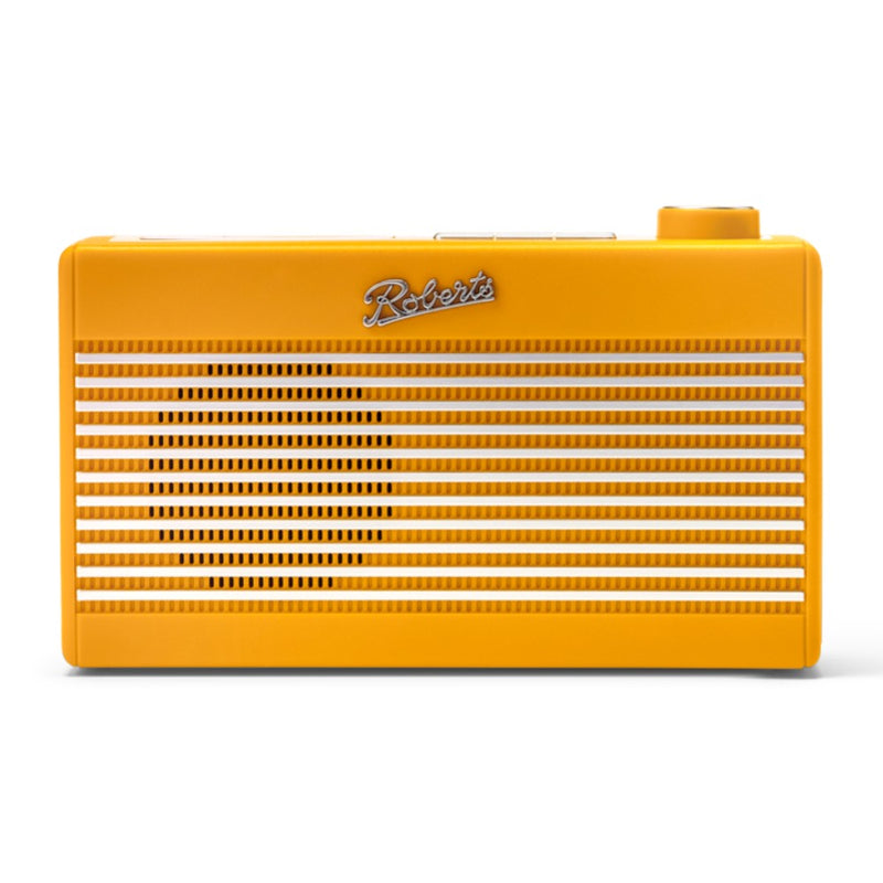 Roberts Rambler Mini FM/DAB/DAB+ Digital Radio, Bluetooth & Built-In Rechargeable Battery – Including Panasonic Headphone