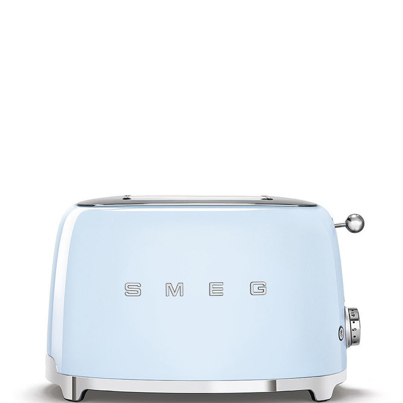 Smeg Retro Bundle | WKF01 Whistling Stovetop Kettle & TSF01 2-Slice Toaster Set