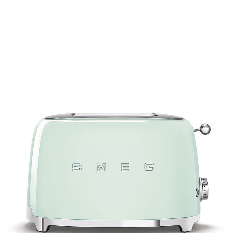 Smeg Retro Bundle | WKF01 Whistling Stovetop Kettle & TSF01 2-Slice Toaster Set