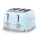 Smeg WKF01 Whistling Stovetop Kettle & TSF03 4-Slice Toaster Bundle