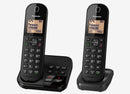 Panasonic KX-TGC422EB Twin Digital Cordless Phone with Answering Machine – Box Damaged