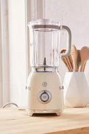 Smeg BLF01 Retro 50's Style Jug Blender, 4 Speed Settings and 3 Pre-set Programs, 1.5 Litre, 800W