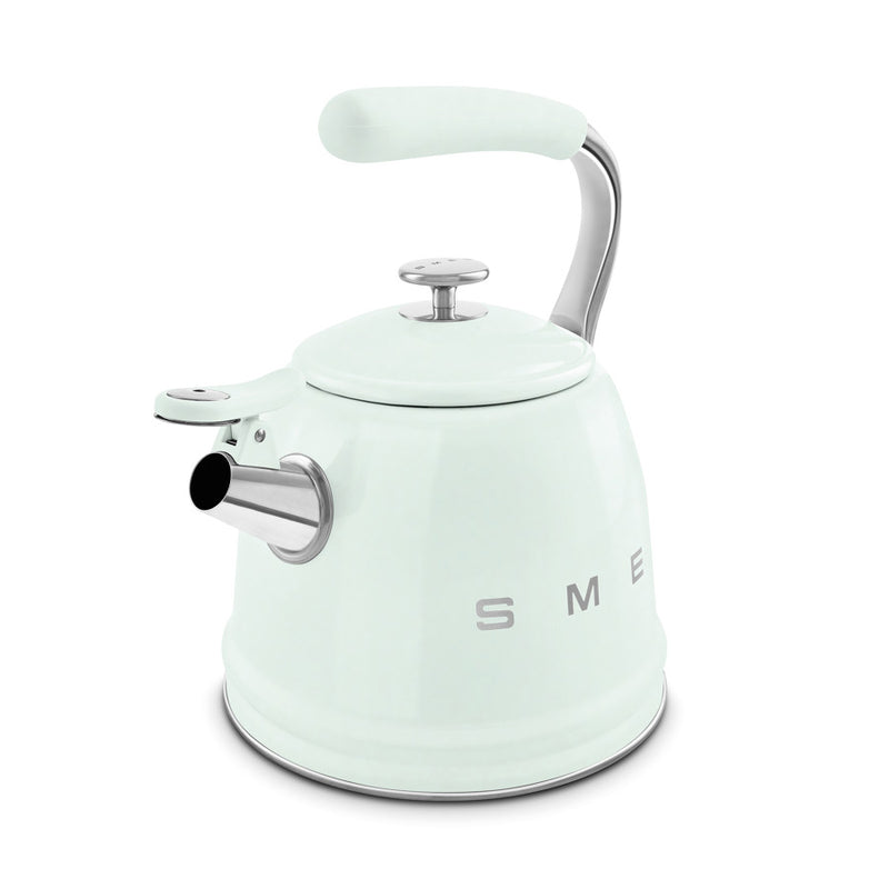 Smeg Retro Bundle | WKF01 Whistling Stovetop Kettle & TSF01 2-Slice Toaster Set