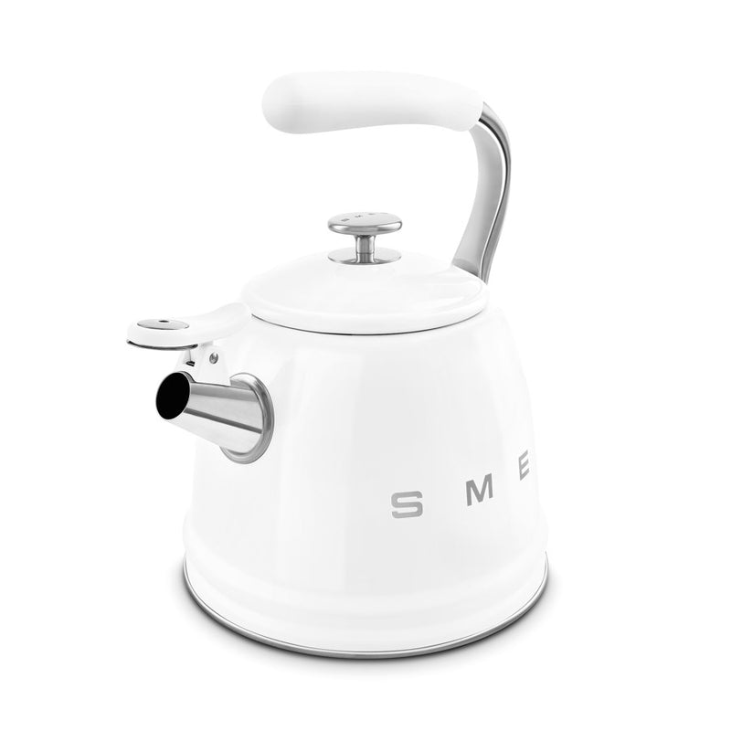 Smeg Retro Bundle | WKF01 Whistling Stovetop Kettle & TSF01 2-Slice Toaster Set