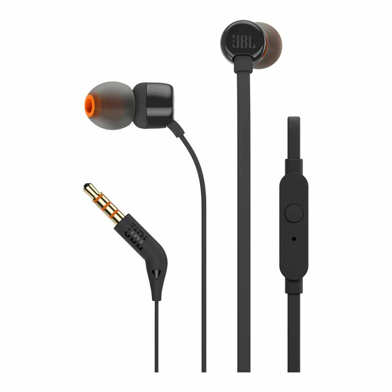 JBL T110 Universal In-Ear Headphones with Remote Control and Microphone