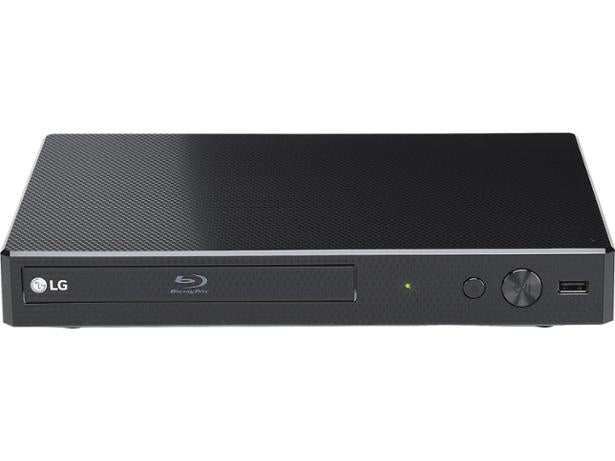 LG BP250 Bluray Player UK Model CD Player, Remote/Compact/Black with Up-scaling and External Hard Drive Facility