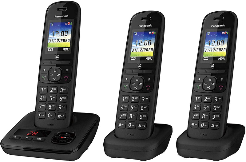 Panasonic KX-TGH723EB Trio Digital Cordless Telephone