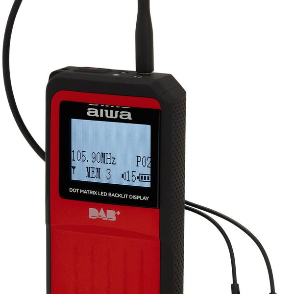 Aiwa RD-20DAB Mini Radio Digital AM/FM DAB+