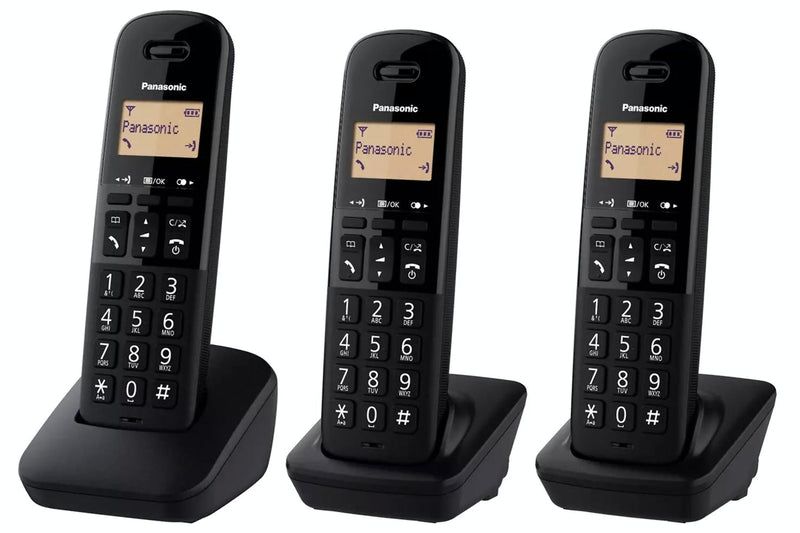 Panasonic KX-TGB613EB Trio Digital Cordless Telephone - (Minor Box Damage)
