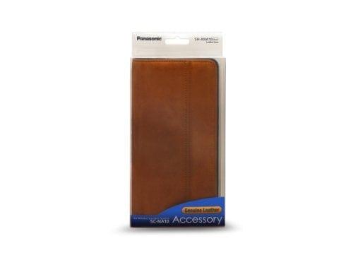 Panasonic SH-ANA10E-T Leather Cover for SC-NA10EG-A Speaker Brown