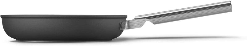 Smeg CKFF2401 50's Style Aesthetic Non-stick Frying pan Cookware 24cm (Black)