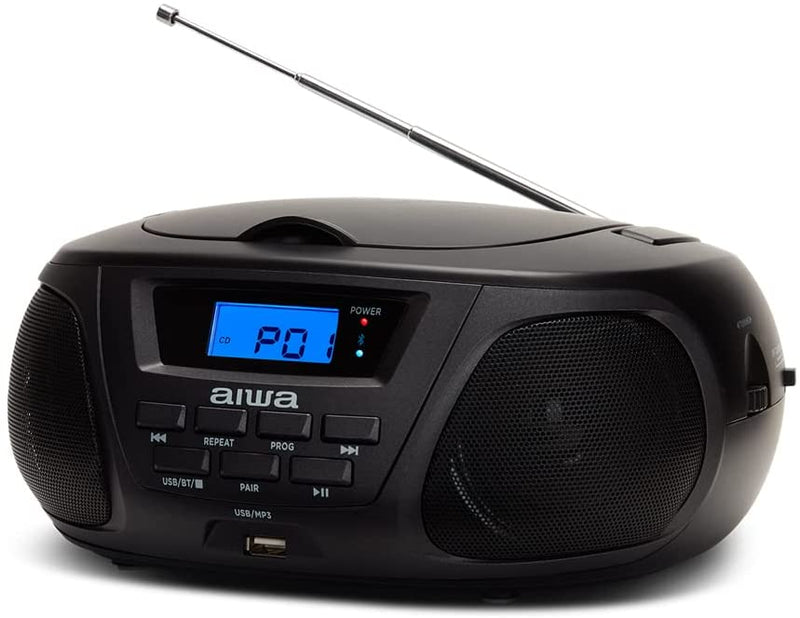 Aiwa BBTU-300 Boombox Portable CD Radio