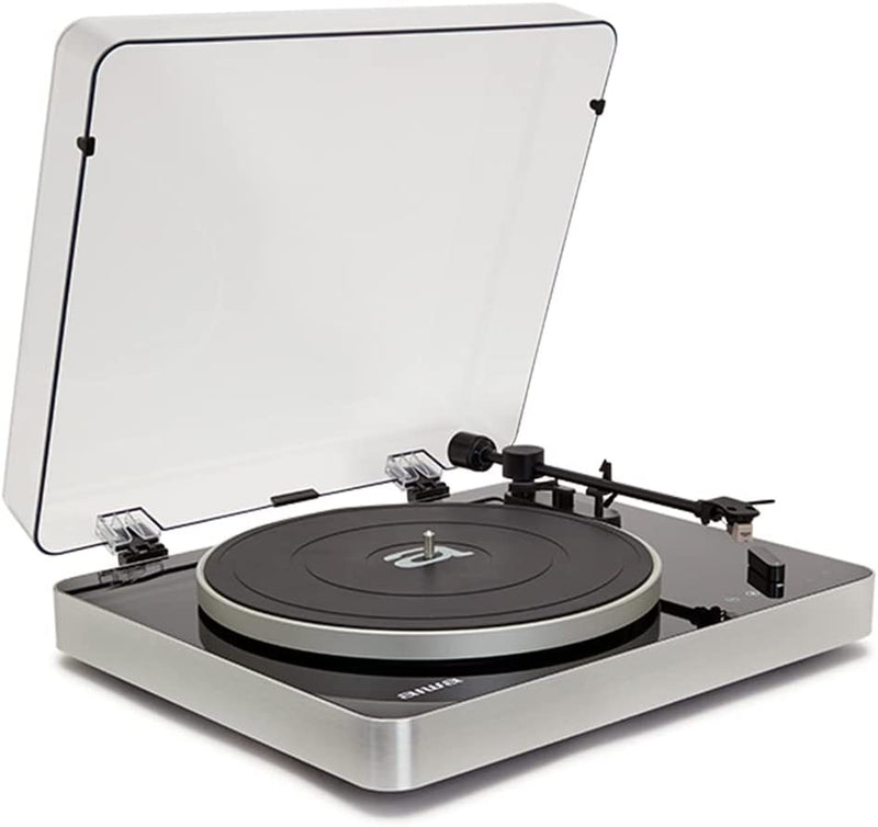 Aiwa APX-790BT/BK Bluetooth Turntable with Belt Drive and Acrylic Dust Cover