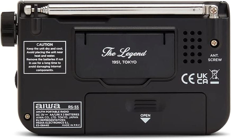 Aiwa Mini RD-20DAB Portable Radio FM Silver