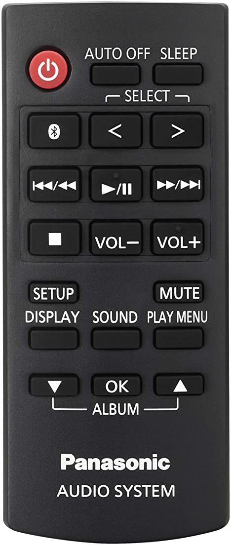 Panasonic RX-D552 Portable & Multi-source Compatible DAB+ & FM Radio, with CD, USB, Bluetooth, 20W - White