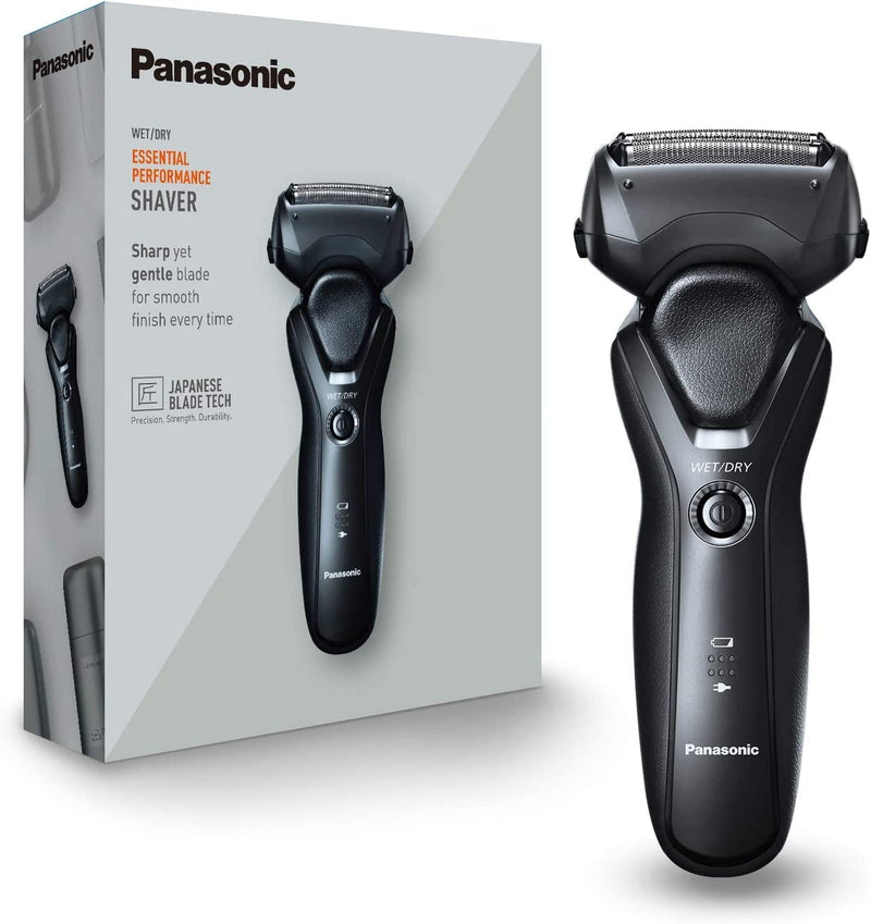 Panasonic ES-RT37 Wet and Dry Electric 3-Blade Shaver for Men
