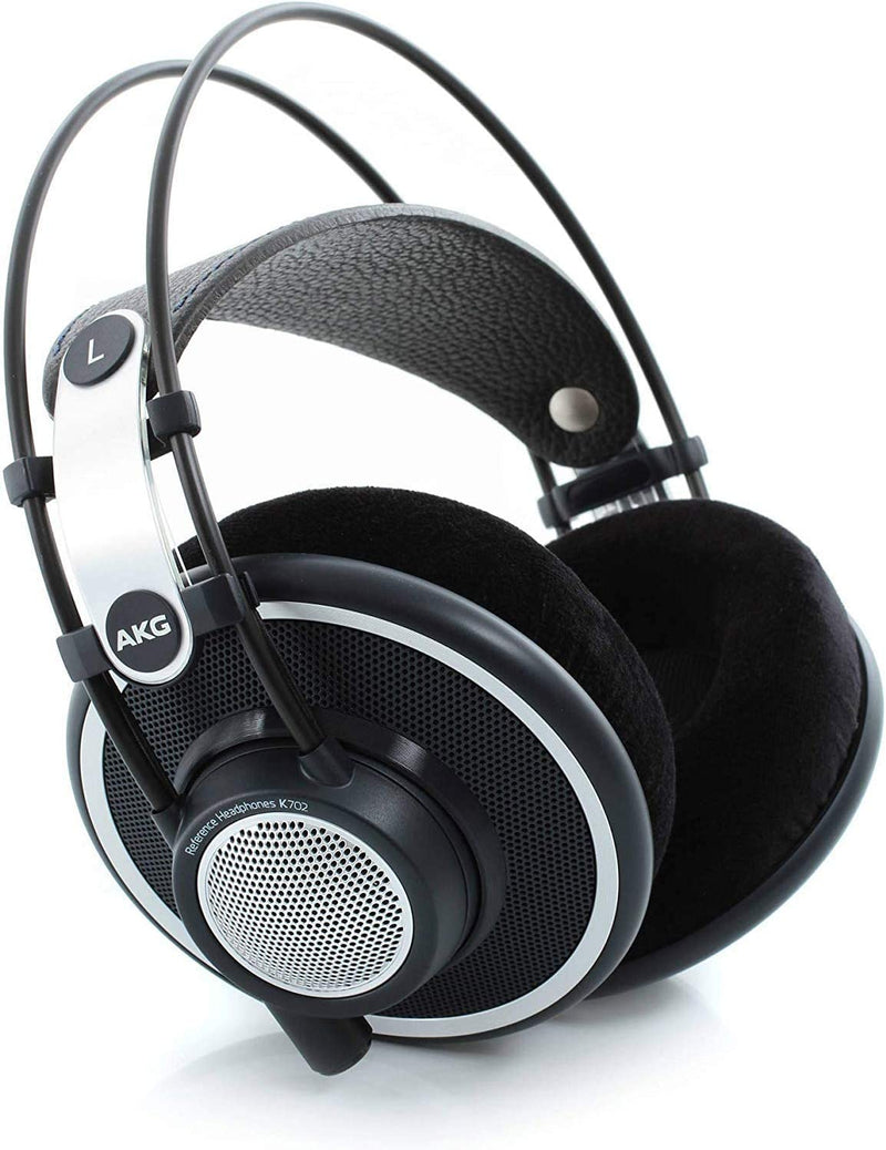 AKG K702 Open-Back Over-Ear Premium Studio Headphones, Reference Grade Sound, Airy and Spacious Soundstage, Precision Crafted