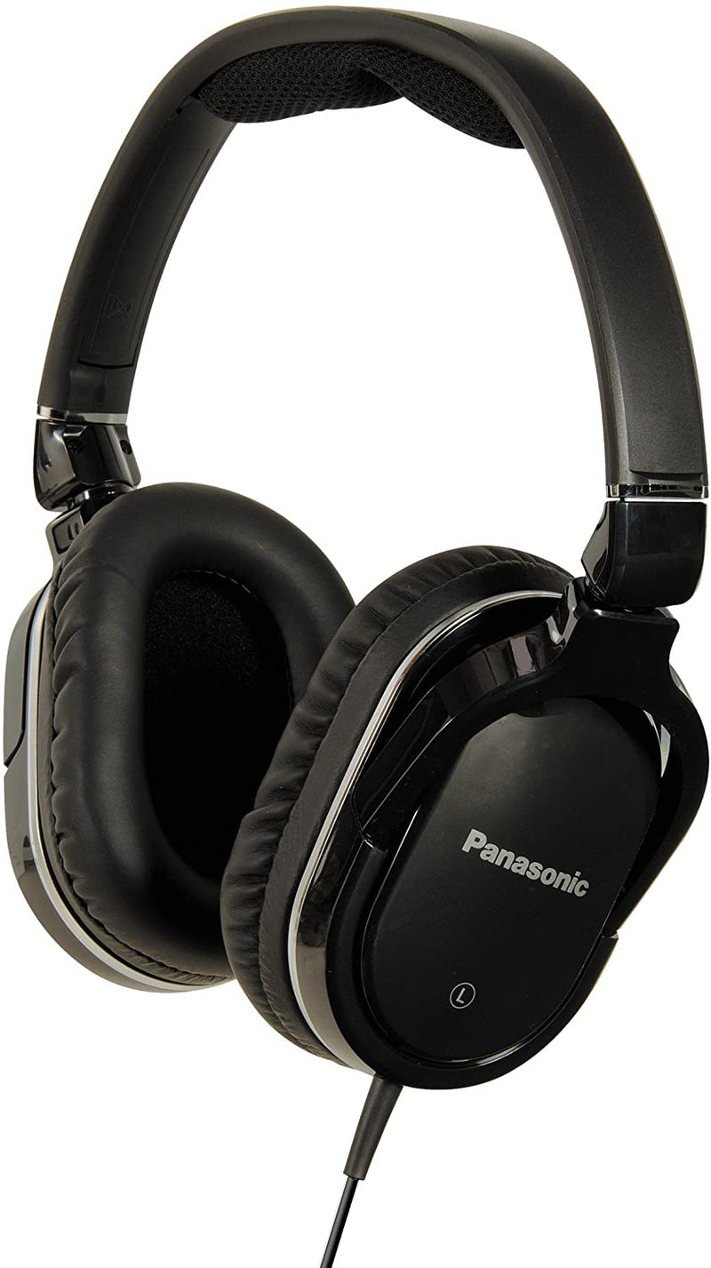 Panasonic RP-HX650-K Premium Hi-Fi Stereo Over-Ear Headphones - Black