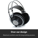 AKG K702 Open-Back Over-Ear Premium Studio Headphones - Free Gift RRP £15!