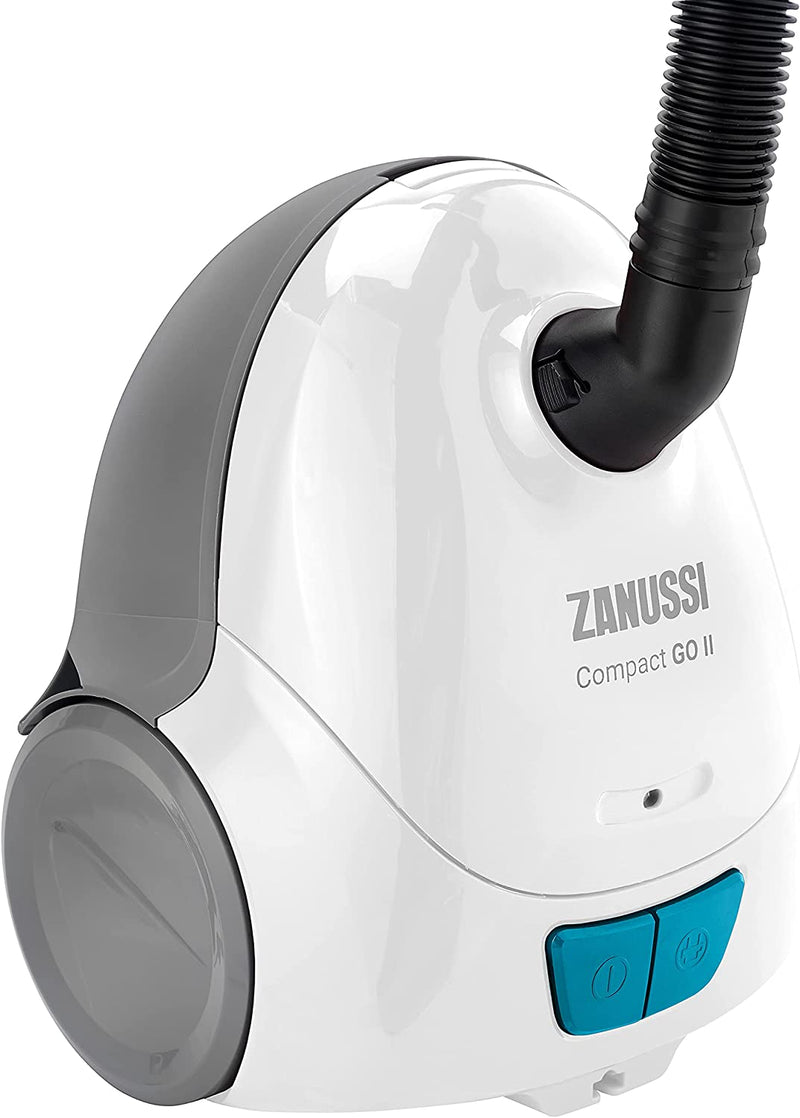 Zanussi ZAN4002WT Compact Vacuum Cleaner (1.5L) - White