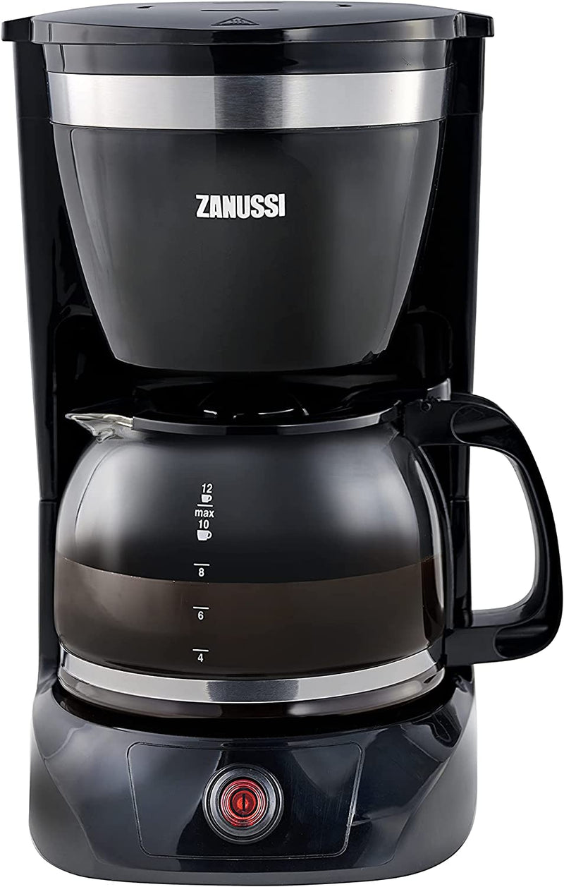 Zanussi ZCM-1859 Filter Coffee Maker - Black