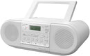 Panasonic RX-D552 Portable & Multi-source Compatible DAB+ & FM Radio, with CD, USB, Bluetooth, 20W - White