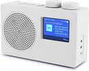 POP Deluxe DAB+/Fm Radio - White