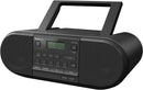 Panasonic RX-D550 Powerful, Portable & Multisource Compatible FM Radio, with Bluetooth, USB, CD, 20W - Black