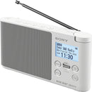 Sony XDR-S41D Portable DAB/DAB+ Wireless Radio with LCD Display - White
