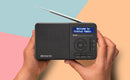 Aiwa RD-40DAB Digital Portable Radio Dab+/FM-RDS Radio
