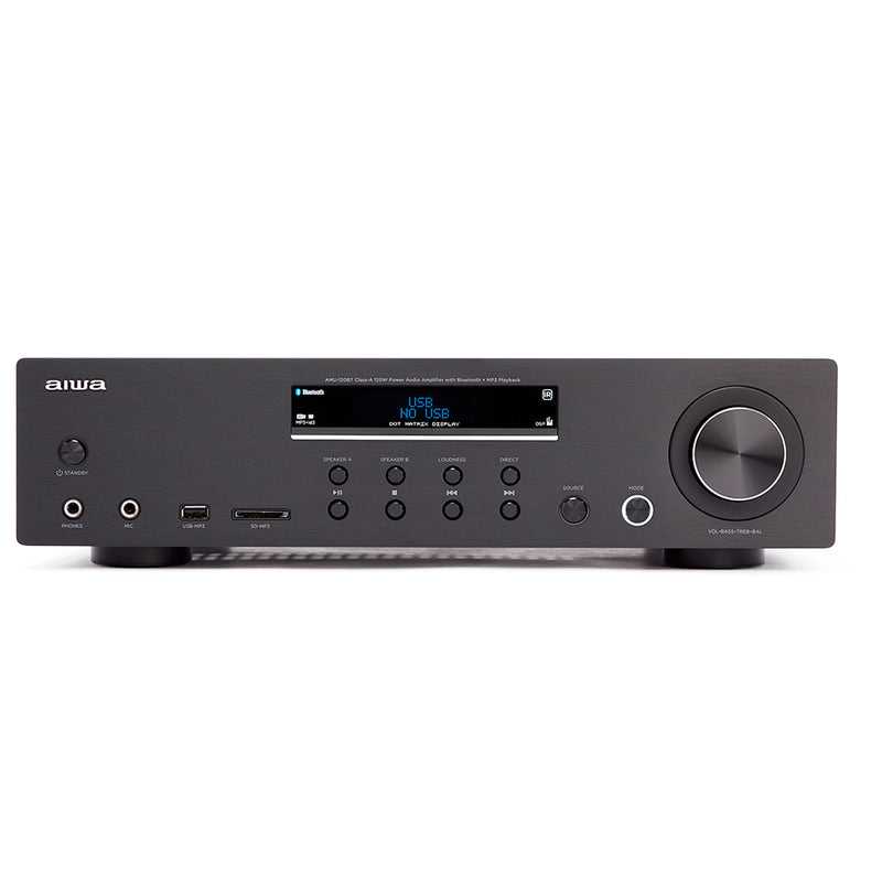 Aiwa AMU-120BT 120W RMS All-in-one Stereo Amplifier