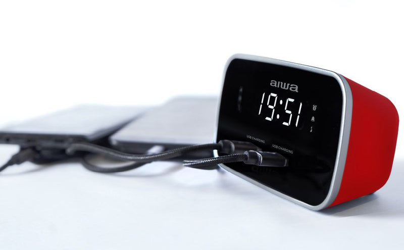 Aiwa CRU-19 Digital Dual Alarm Clock