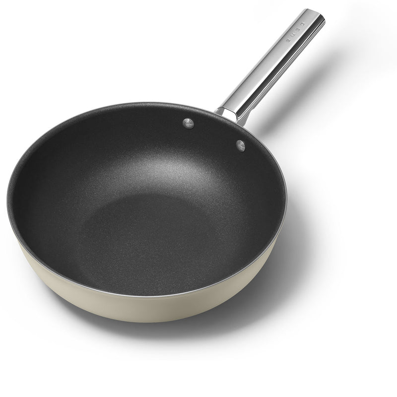 Smeg CKFW3001 Aluminium Non-Stick Wok, 30cm