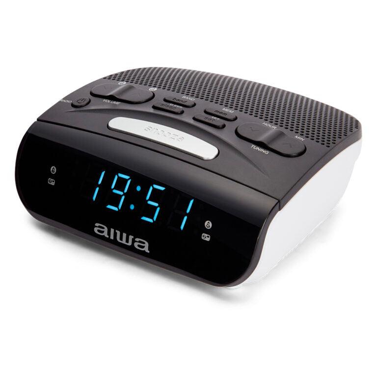 Aiwa CR-15 Dual Alarm Clock with AM/FM PLL Radio