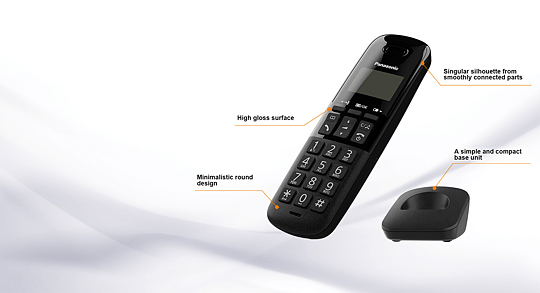 Panasonic KX-TGB612EB Big Button DECT Cordless Telephone with Nuisance Call Blocker
