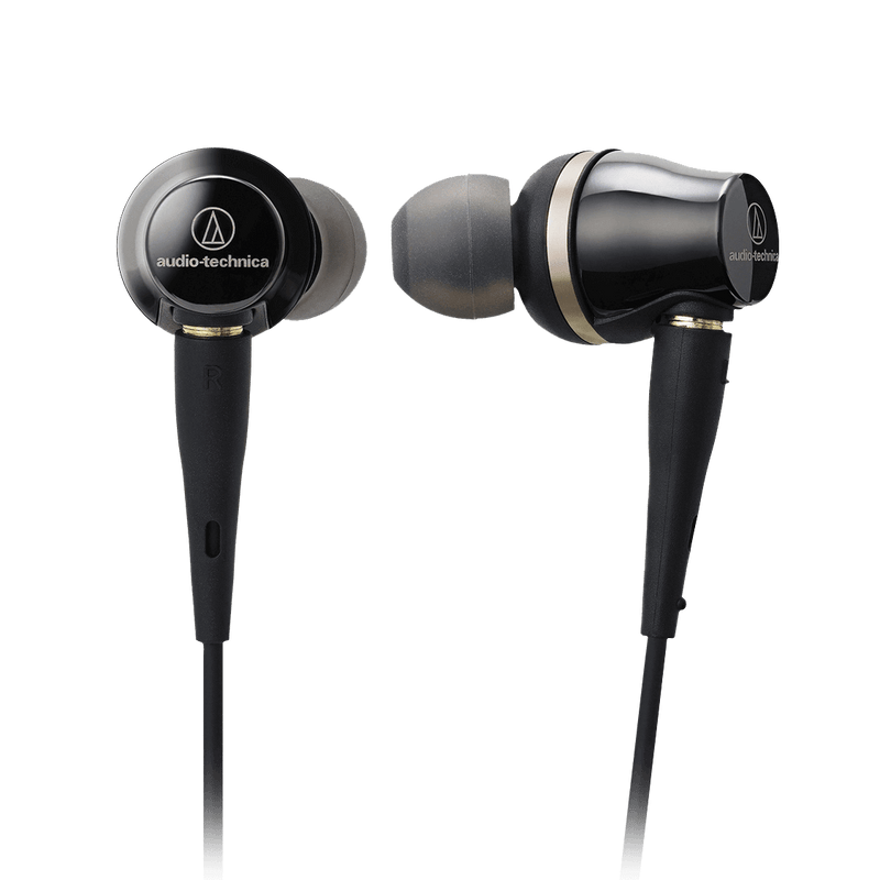 Audio-Technica ATH-CKR100iS In-Ear Headphones - Black