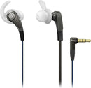 Audio-Technica ATH-CKX9iS Silver In-Ear Headphones for Smartphones