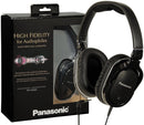 Panasonic RP-HX650-K Premium Hi-Fi Stereo Over-Ear Headphones - Black