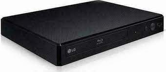 LG BP250 Bluray Player MultiRegion DVD Playback/CD Player, Remote/Compact/Black with 1080p Up-scaling and External Hard Drive Facility