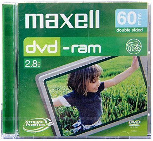 Maxell Mini DVD-RAM 8 Cm 3 Pack Camcorder disc, High Quality, Each In Jewel Case