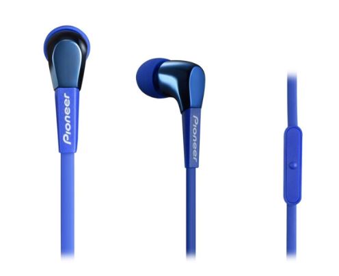 Pioneer SE-CL722T-L In Ear Isolating Earphone with Universal Controls and Microphone - Blue