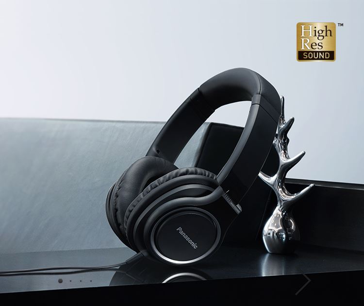 Panasonic RP-HD6ME-K Head-band Binaural Wired Black Over-ear Headphones