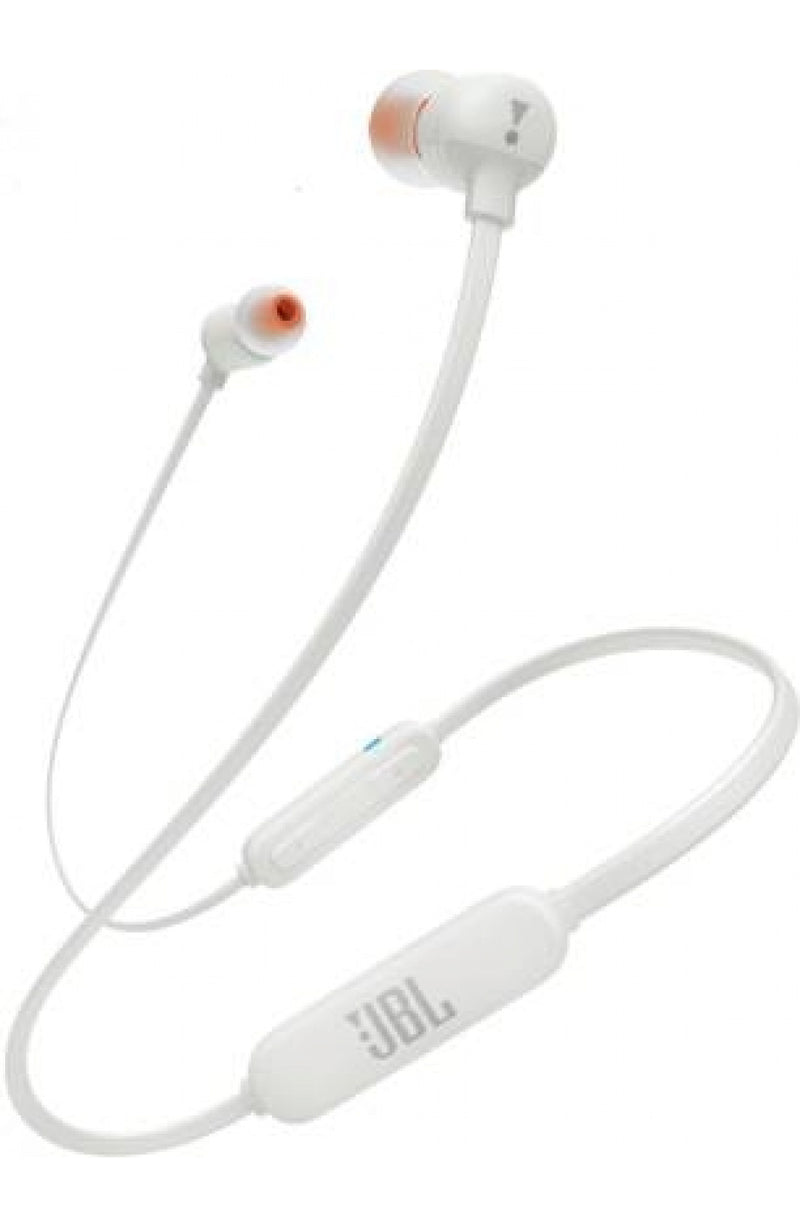 JBL T160BT White Bluetooth Wireless Headphones with Mic