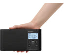 SONY XDR-S41D Portable DAB+/FM Clock Radio - Black