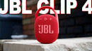 JBL Clip 4 Ultra-portable IPX7 Waterproof Speaker - Free Gift RRP £10!