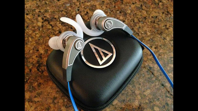 Audio-Technica ATH-CKX9iS Silver In-Ear Headphones for Smartphones