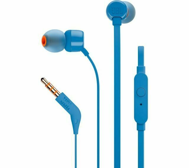 JBL T110 Universal In-Ear Headphones with Remote Control and Microphone